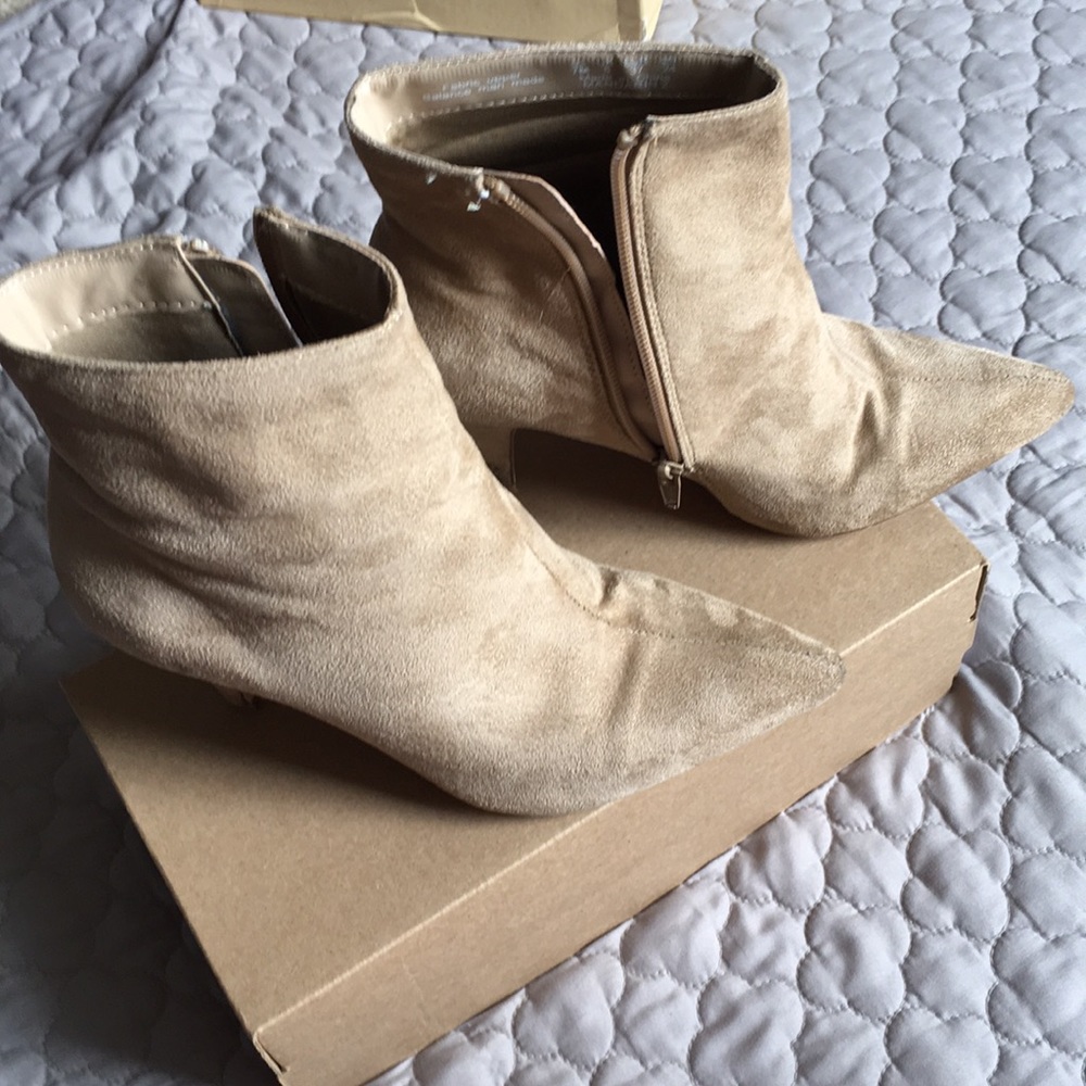 Tan boots